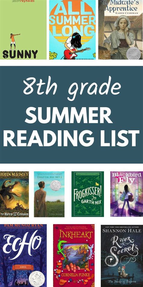 8th Grade Reading List Recommended Books Books To Read 8th Grade - Books To Read 8th Grade