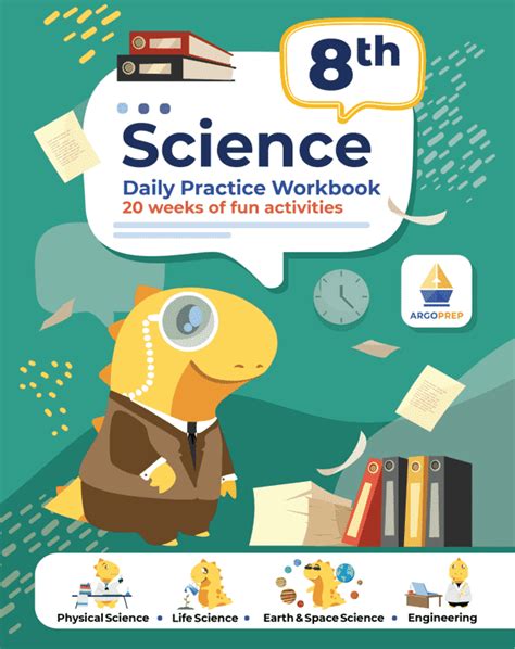 8th Grade Science Daily Practice Workbook 20 Weeks Science Workbook - Science Workbook