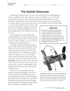 8th Grade Telescope Worksheet   All About Constellations Easy Craft And Science Lesson - 8th Grade Telescope Worksheet