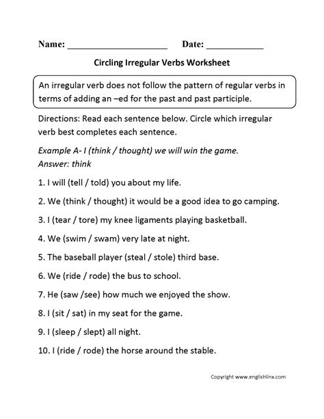 8th Grade Verbs Worksheets Learny Kids Verb Tense Worksheet 8th Grade - Verb Tense Worksheet 8th Grade