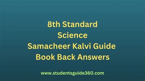 8th Science Guide