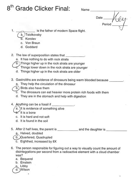 Read 8Th Grade Buckle Down Science Answers 