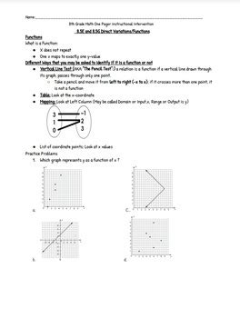 Full Download 8Th Grade Math Study Guide 
