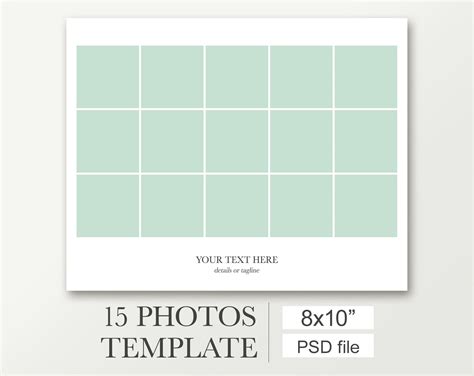 8x10 Template