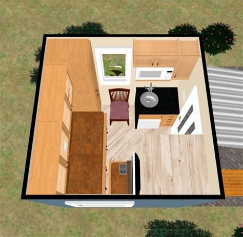 8x8 tiny house plans