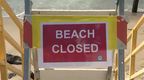 9,000-gallon release of raw sewage prompts beach closure
