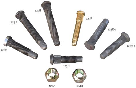 9/16" To 3/4" Thread Studs/Bolts - Studs/Wheel bolts - Trailer Parts