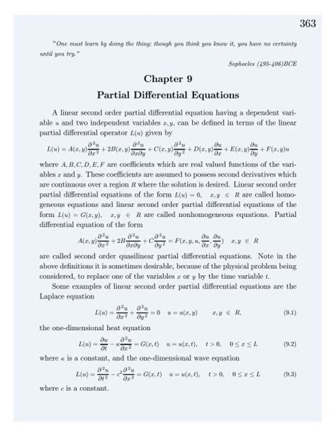 9: Partial Differential Equations - Mathematics LibreTexts - wintechmobiles.com