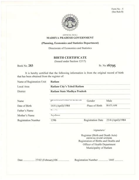 9+ Affidavit of Birth Examples PDF Examples