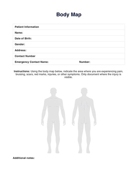 9+ Body Chart Templates Free Sample, Example Format Download Free & Premium Templates