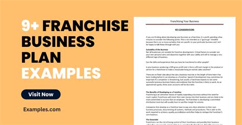 9+ Franchise Business Plan Examples PDF Examples