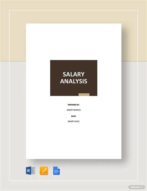 9+ Salary Analysis Templates - Google Docs, Word, …