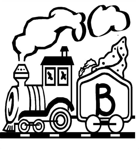 9+ Train Coloring Pages - PDF, JPG - Template.net