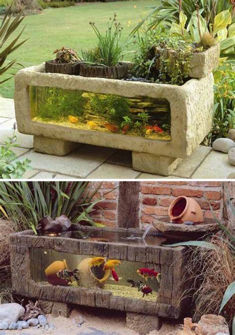 9 DIY Outdoor Fish Tank Ideas (With Pictures) - Hepper - raincitystudios.com