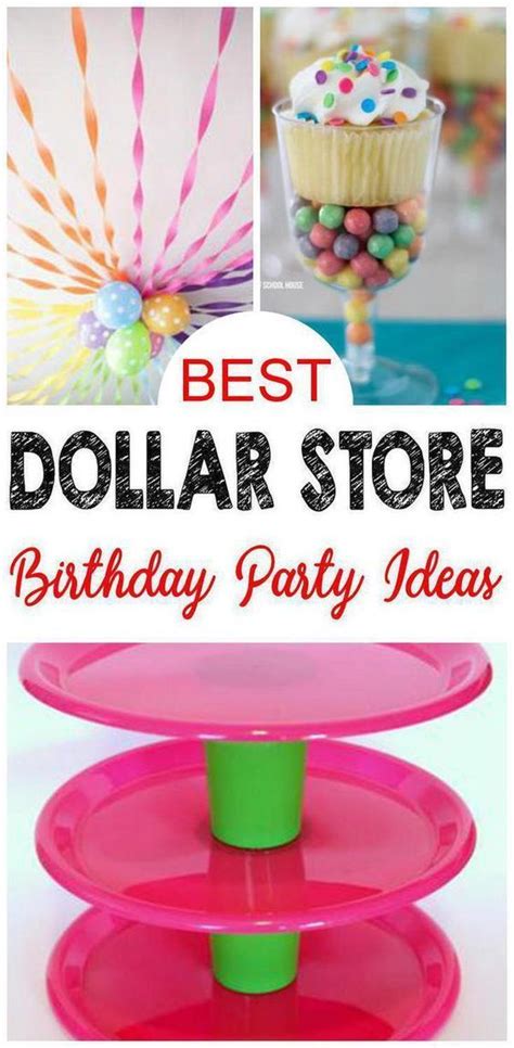 9 Dollar Store Birthday Party Ideas - EASY Dollar Store Hacks and …