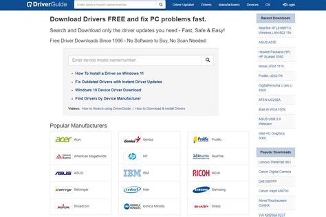9 Driver Download Websites Reviewed