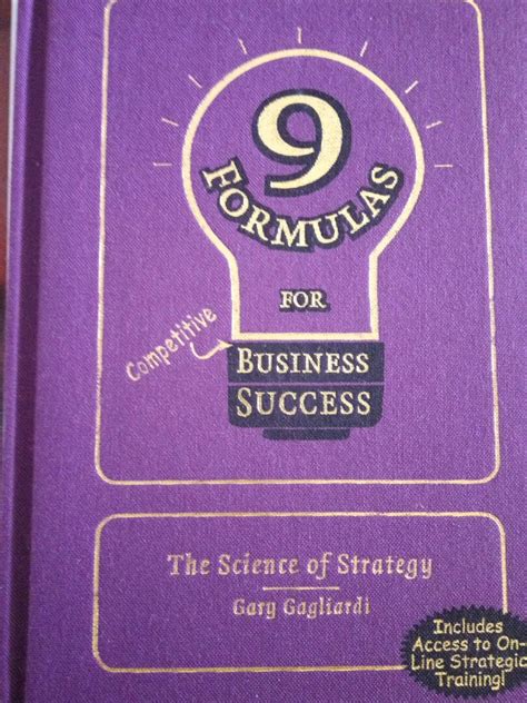 9 Formulas For Business Success
