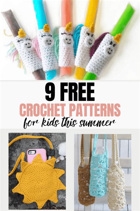 9 Free Summer Crochet Patterns for Kids A Crafty Concept