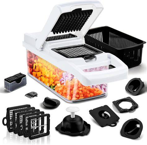 9 IN 1 MultiFunction Easy Food Chopper Mandoline V... - raincitystudios.com