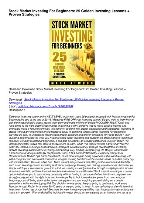 9 Lessons From the Recent Past About Investing in 2019