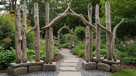 9 Mind-Blowing Garden Sculptures Using Stone & Driftwood - muktibox.com