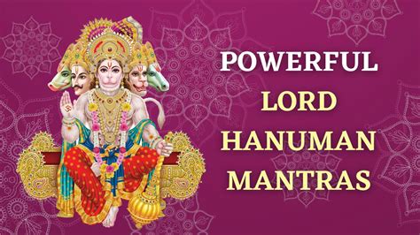 9 Powerful Hanuman Mantras to overcome Challenges