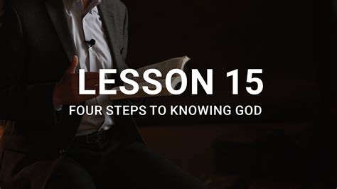 9 Practical Steps To Know God