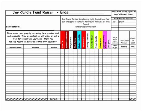 9 Product order form Template Excel Excel Templates