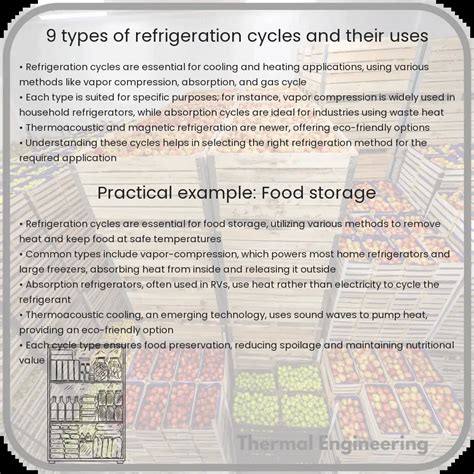 9 Types of Refrigeration Cycles and Their Uses - wintechmobiles.com