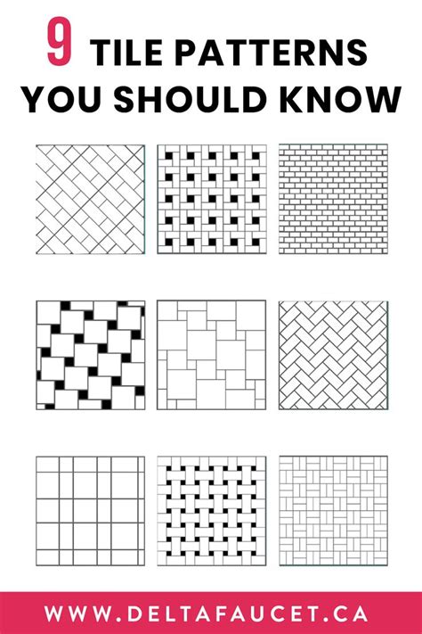 9 Tile Patterns You Should Know