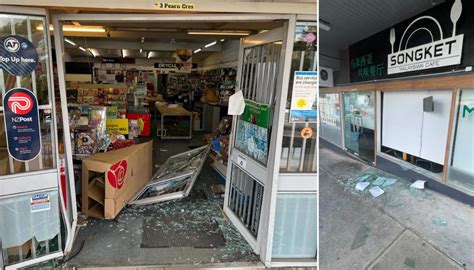 9 businesses targeted in crash-and-grab burglaries in under 2 months 