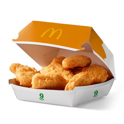 9 chicken mcnuggets werte