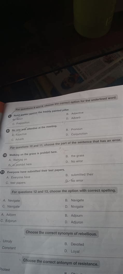 9 Choose 8