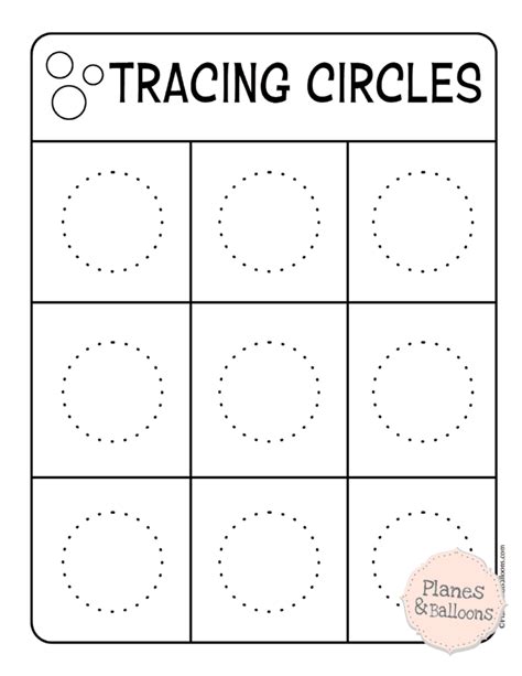 9 Circle Worksheets Amp Printables Tracing Drawing Coloring Circle Worksheet Preschool  - Circle Worksheet Preschool;