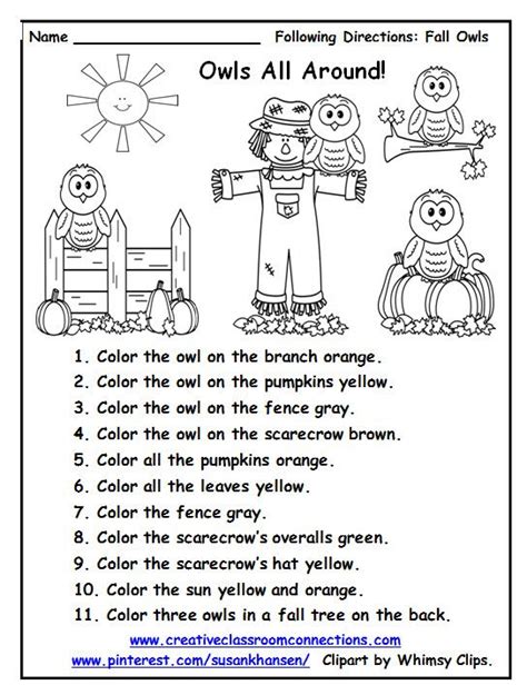 9 Following Directions Worksheet For Helping Students Succeed Preschool Following Directions Worksheets - Preschool Following Directions Worksheets