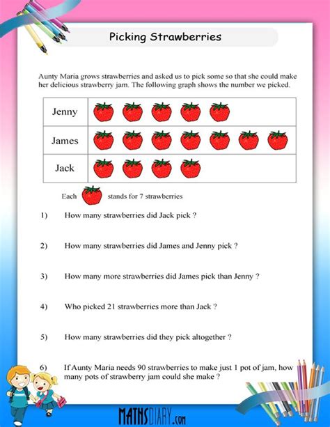 9 Free Pictograph Worksheets For Grade 1 Fun Pictograph For Grade 1 - Pictograph For Grade 1
