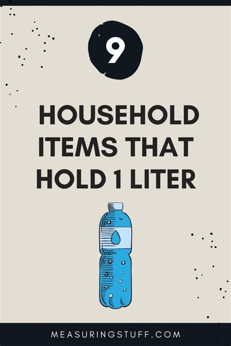 9 Household Items That Hold 1 Liter 8211 Objects That Are 1 Liter - Objects That Are 1 Liter