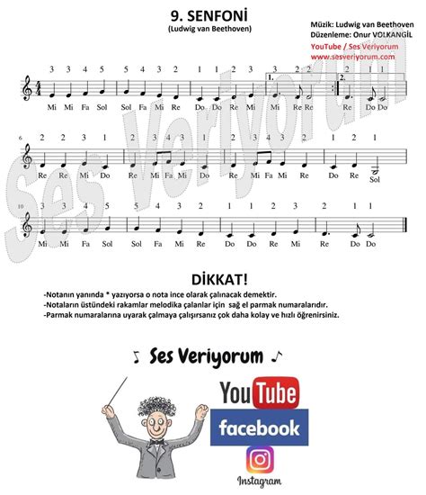 9 Senfoni Notaları