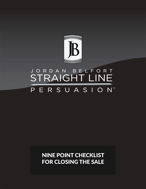 Read Online 9 Point Checklist Jordan Belfort 
