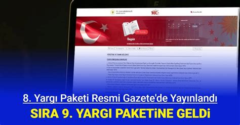 9. yargı paketi denetimli serbestlik son dakika 