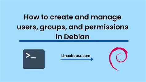 9.2. Creating users and groups for software daemons - Debian