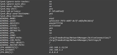 9.2. Using the NetworkManager Command Line Tool, nmcli