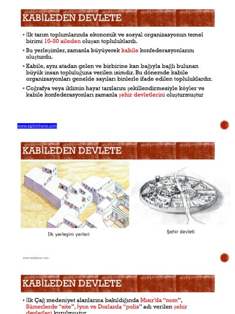 9.2.5. Kabileden Devlete.