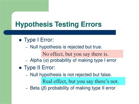 9.6 Hypothesis Testing Errors and Power – Introduction to Statistics ... - wintechmobiles.com