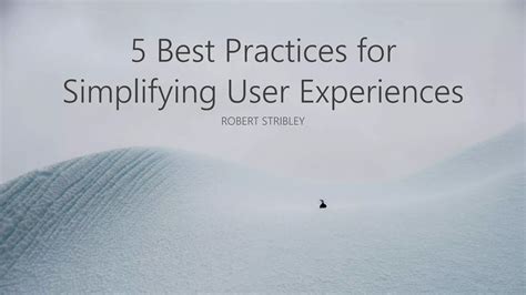 structure for experiences