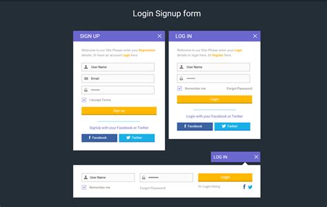 90+ Best Free HTML5 Form Templates 2020