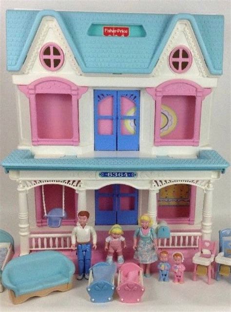 90 S Fisher Price Loving Family Dollhouse