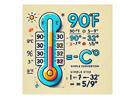 90 F To C