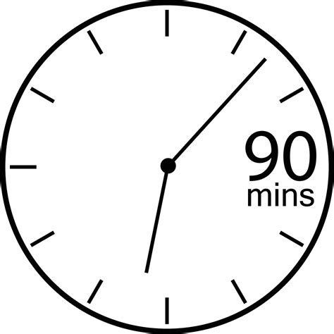 90 Mins In Hours