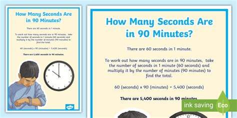 90 Seconds Is How Many Minutes